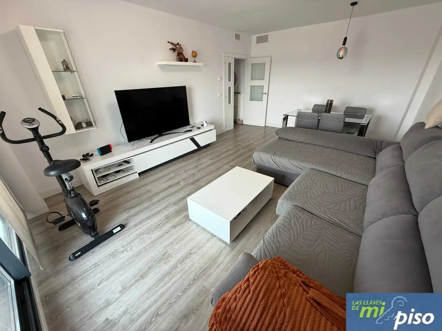 Wohnzimmer von Wohnung zum Verkauf in Valladolid mit Heizung, Privatgarten und Parkett