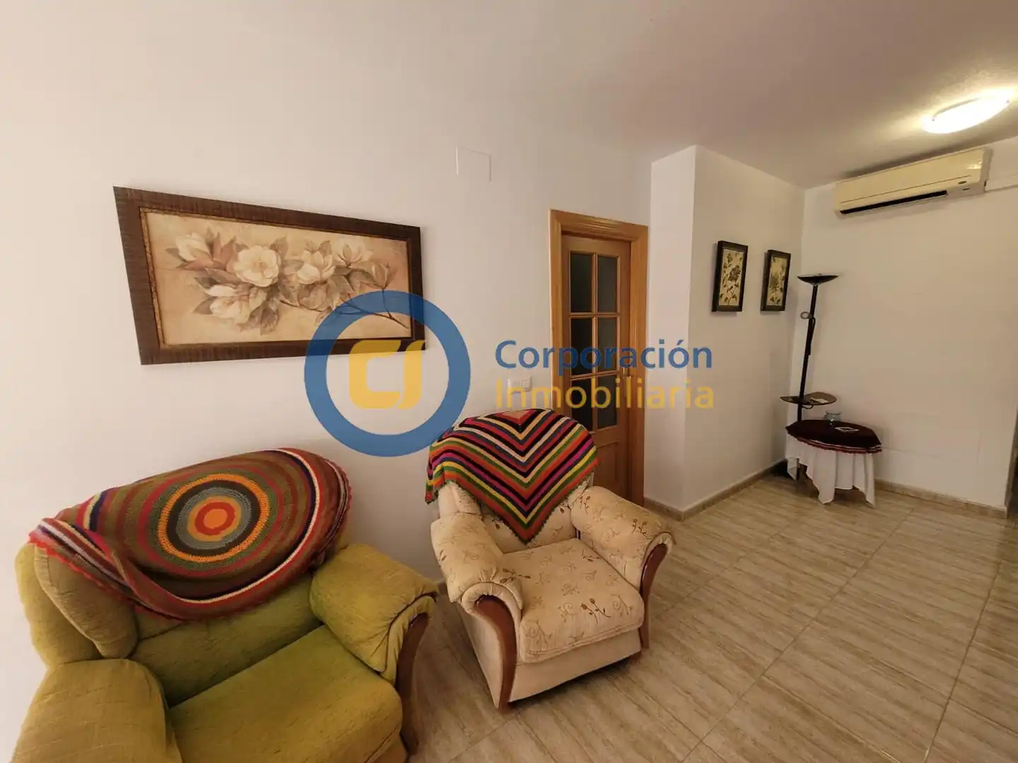 Sala de estar de Piso en venta en Lorca con Aire acondicionado y Amueblado
