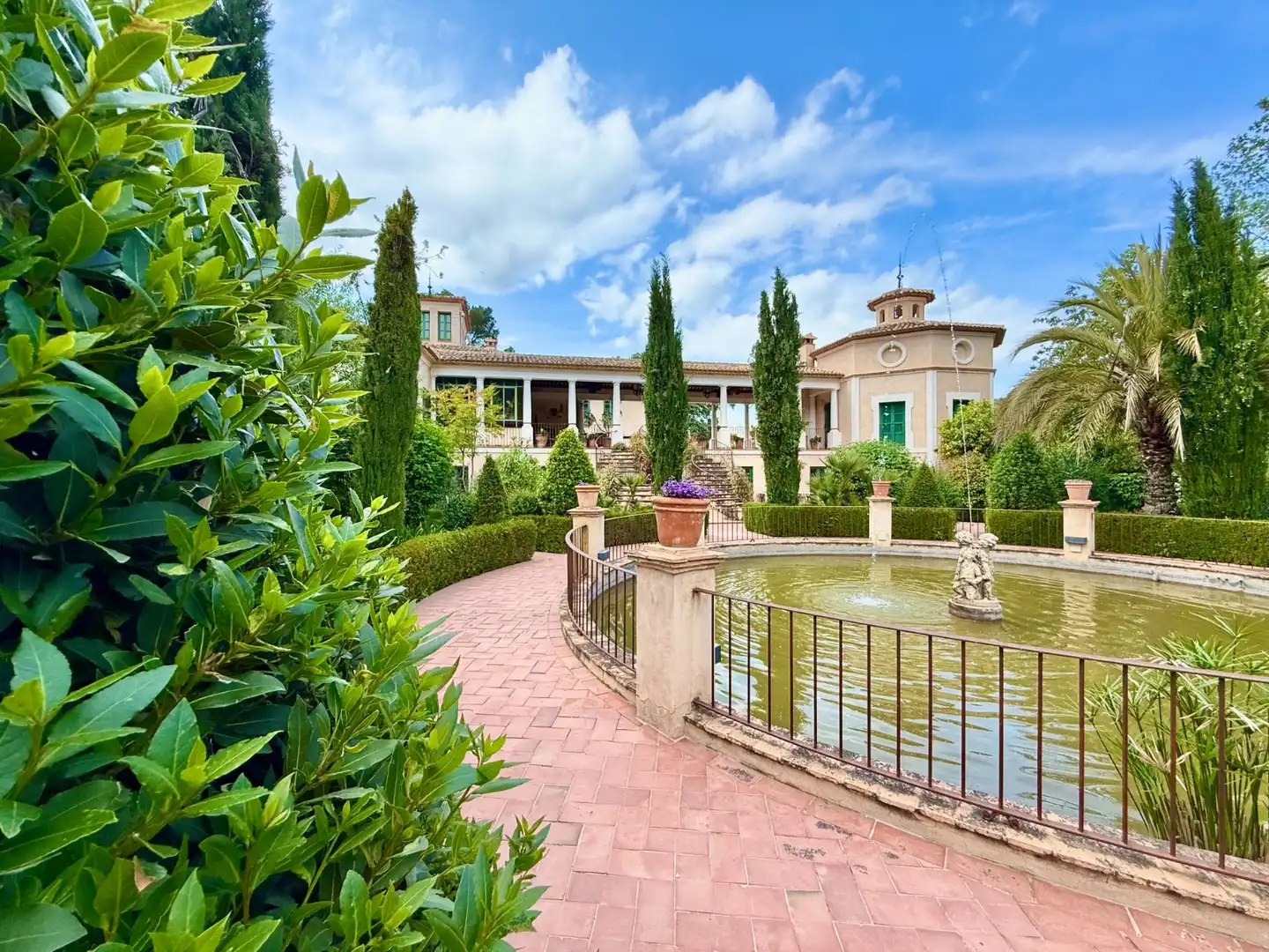 Jardí de Finca rústica en venda en Alcoleja amb Aire condicionat, Jardí privat i Terrassa