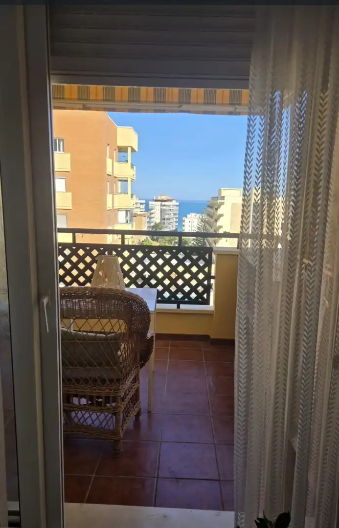 Terraza de Piso de alquiler en Fuengirola con Aire acondicionado, Calefacción y Terraza