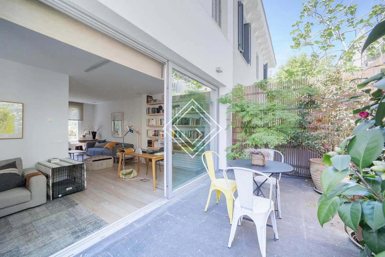 Terrace of Detached homes for rent in Madrid  with Air Conditioner, Heating and Terrace