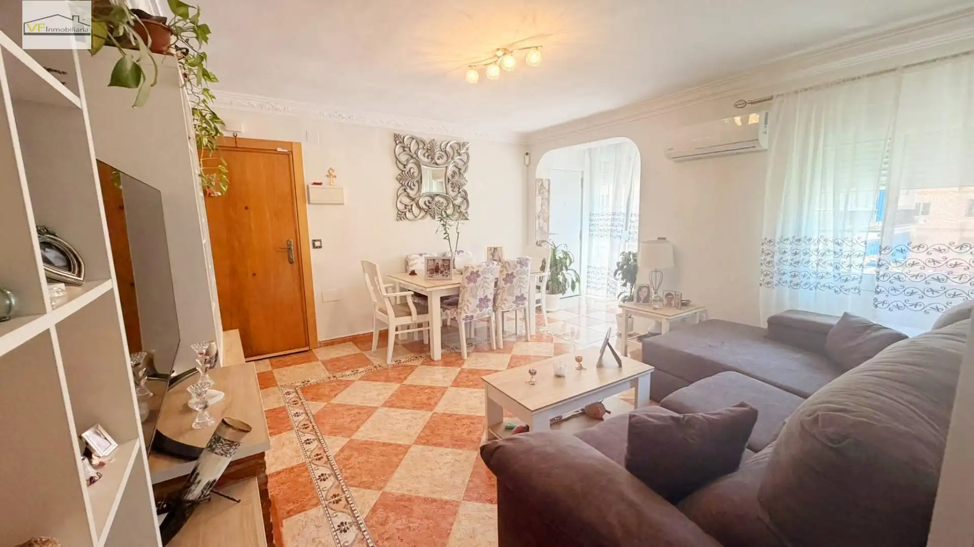 Living room of Flat for sale in Málaga  with Air Conditioner and Heating