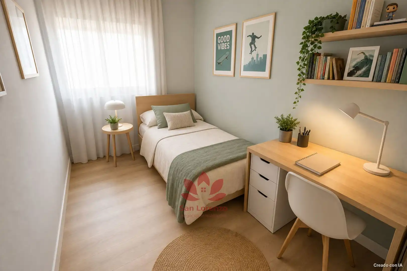 Bedroom of Flat for sale in Madrid
