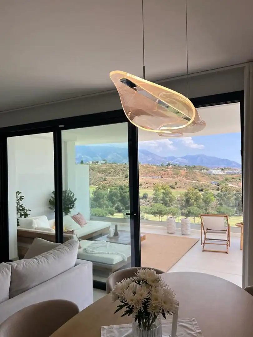 Terrasse von Wohnungen zum Verkauf in Mijas mit Klimaanlage, Terrasse und Schwimmbad