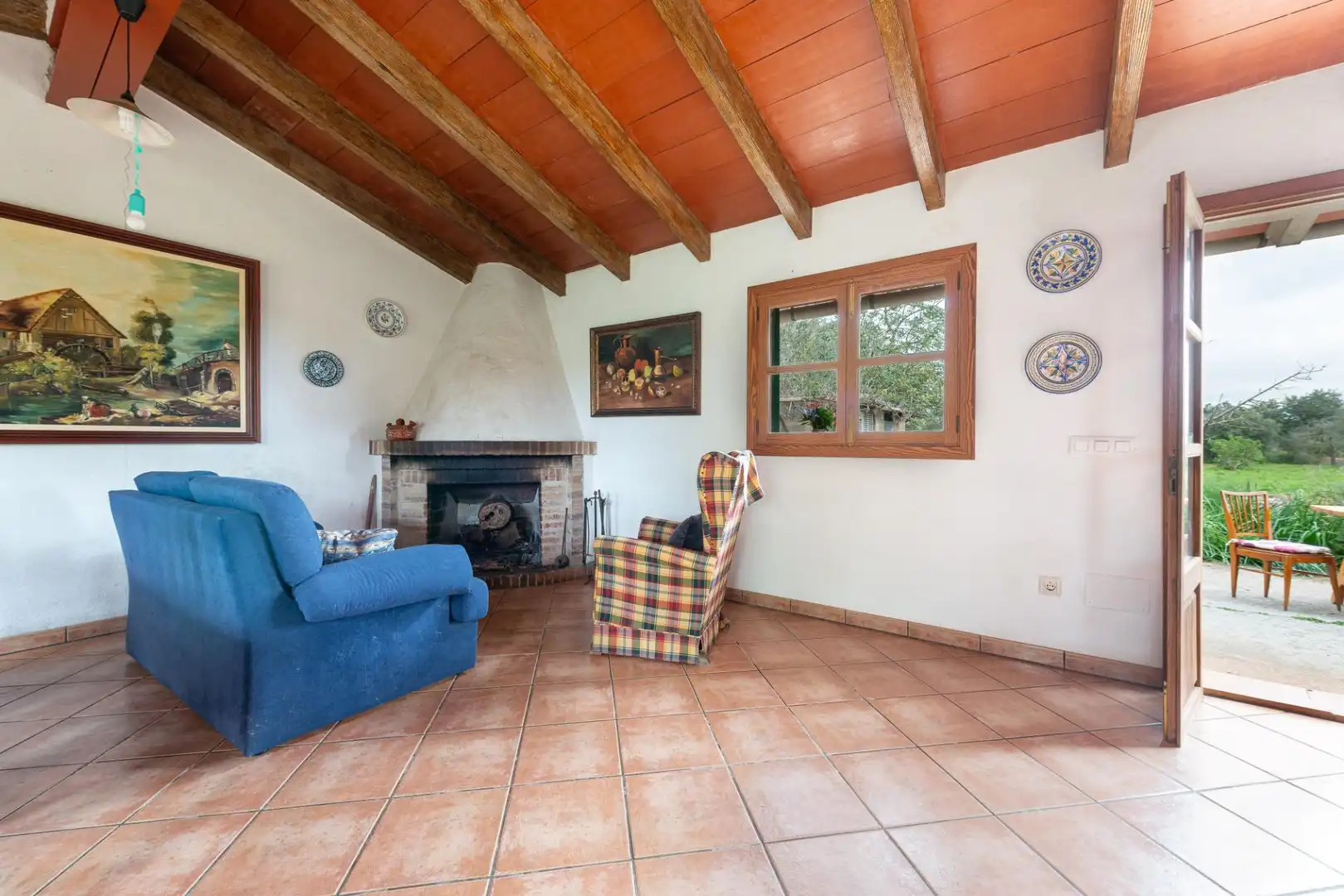 Sala de estar de Casa o chalet en venta en Llucmajor con Jardín privado y Trastero