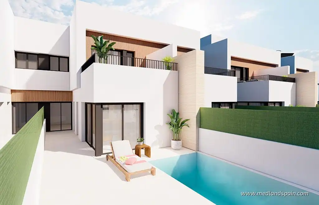 Maison mitoyenne avec piscine à vendre à Santiago de la Ribera, imagen 8