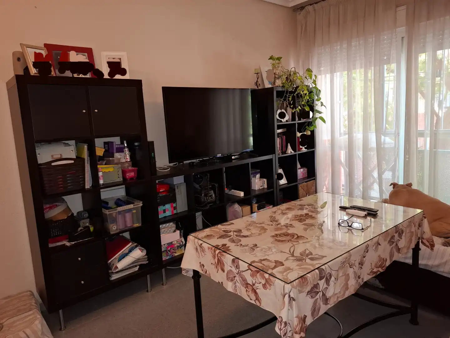 Living room of Flat for sale in Sevilla  with Air Conditioner, Terrace and Storage room