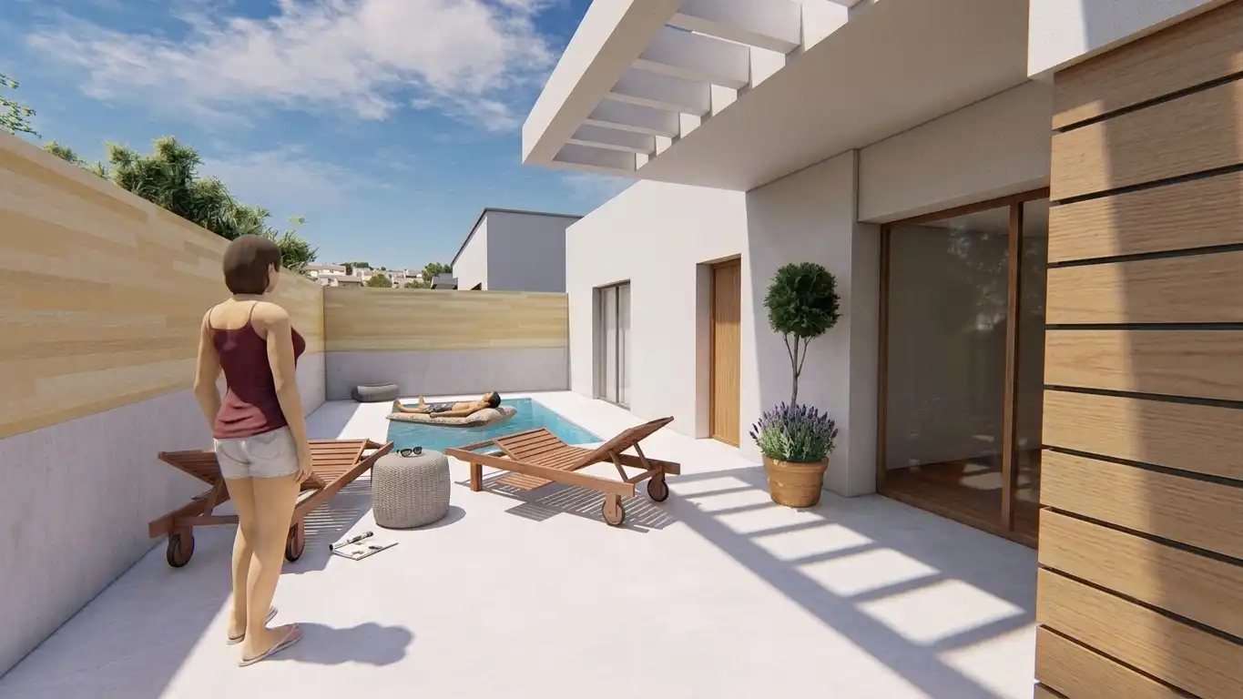 Villa avec terrasse à vendre à Plaça POLIGONO6G, imagen 2