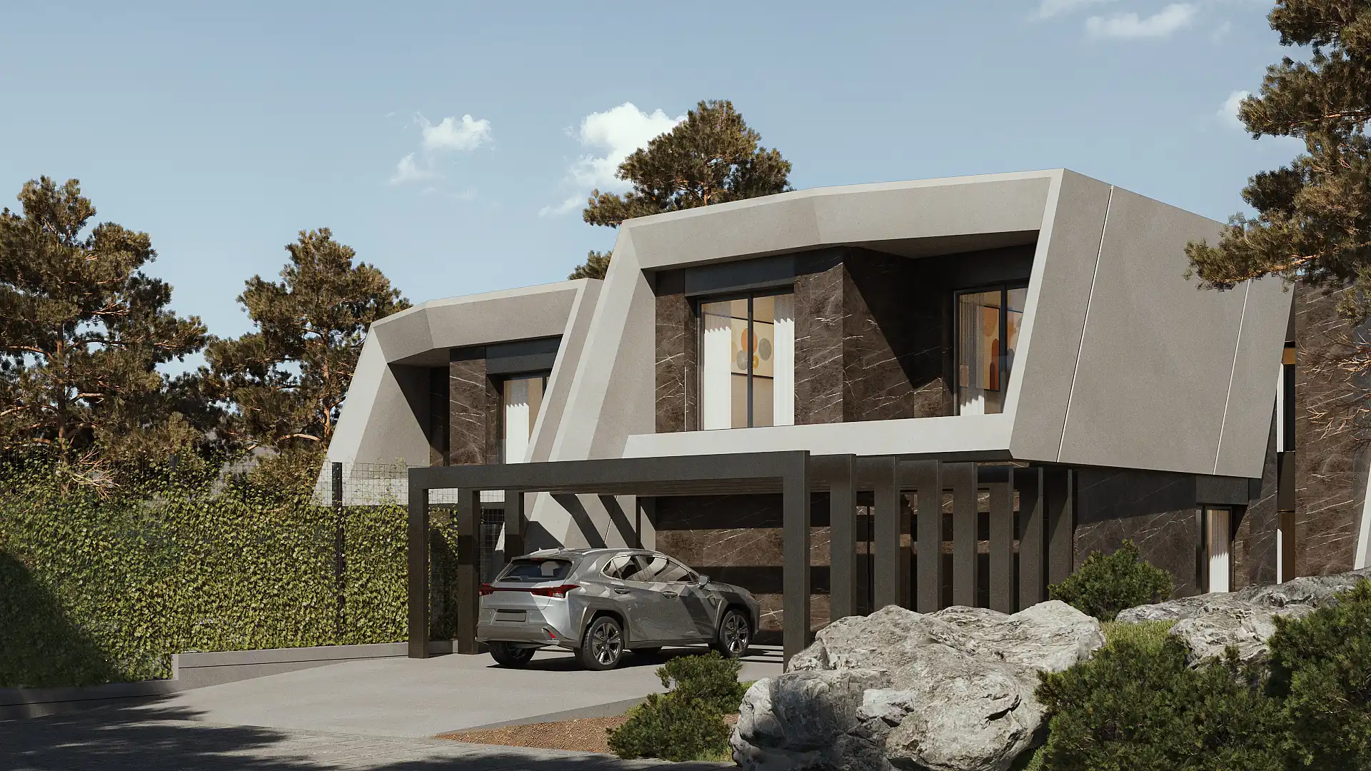 Vista exterior de Casa o chalet en venta en Torrelodones con Aire acondicionado, Jardín privado y Terraza