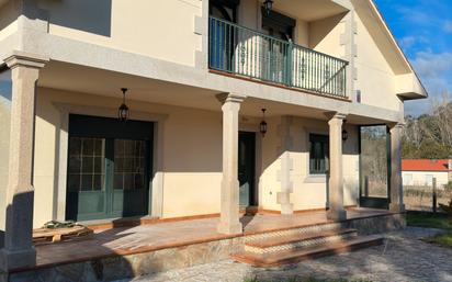 Exterior view of House or chalet for sale in Padrón  with Terrace and Balcony