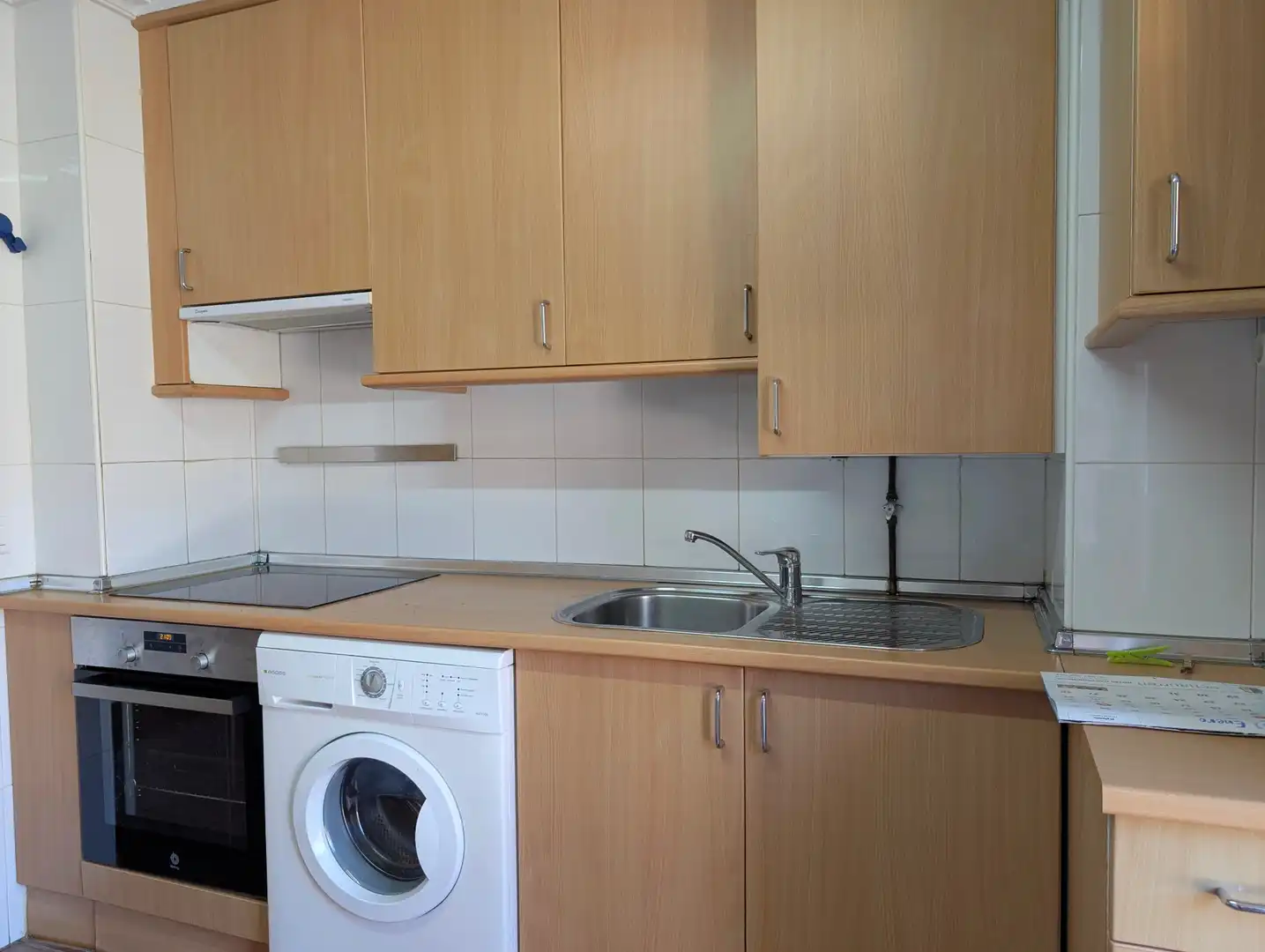 Cocina de Apartamento en venta en Ezcaray con Calefacción, Terraza y Amueblado
