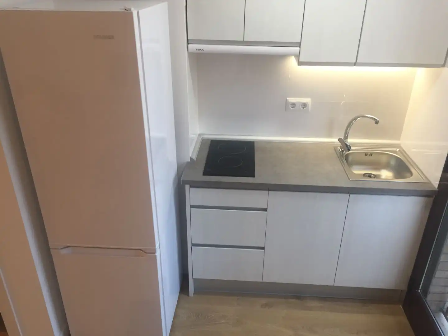 Küche von Wohnung zur Miete in Madrid mit Klimaanlage, Heizung und Privatgarten