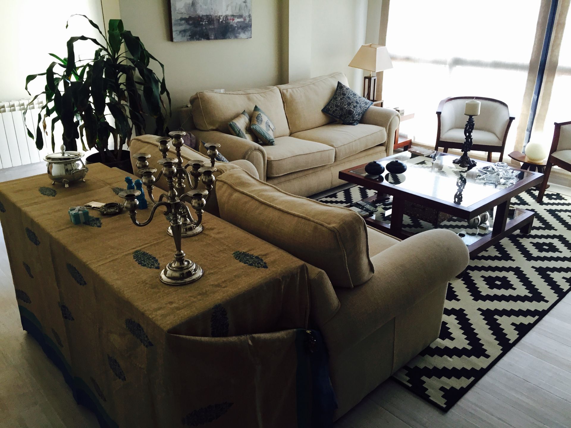 Living room of Attic to rent in Las Rozas de Madrid  with Air Conditioner, Heating and Terrace