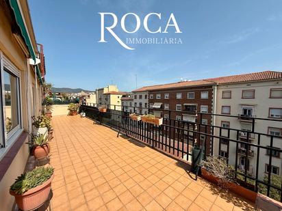 Vista exterior de Àtic en venda en  Barcelona Capital amb Aire condicionat, Calefacció i Parquet
