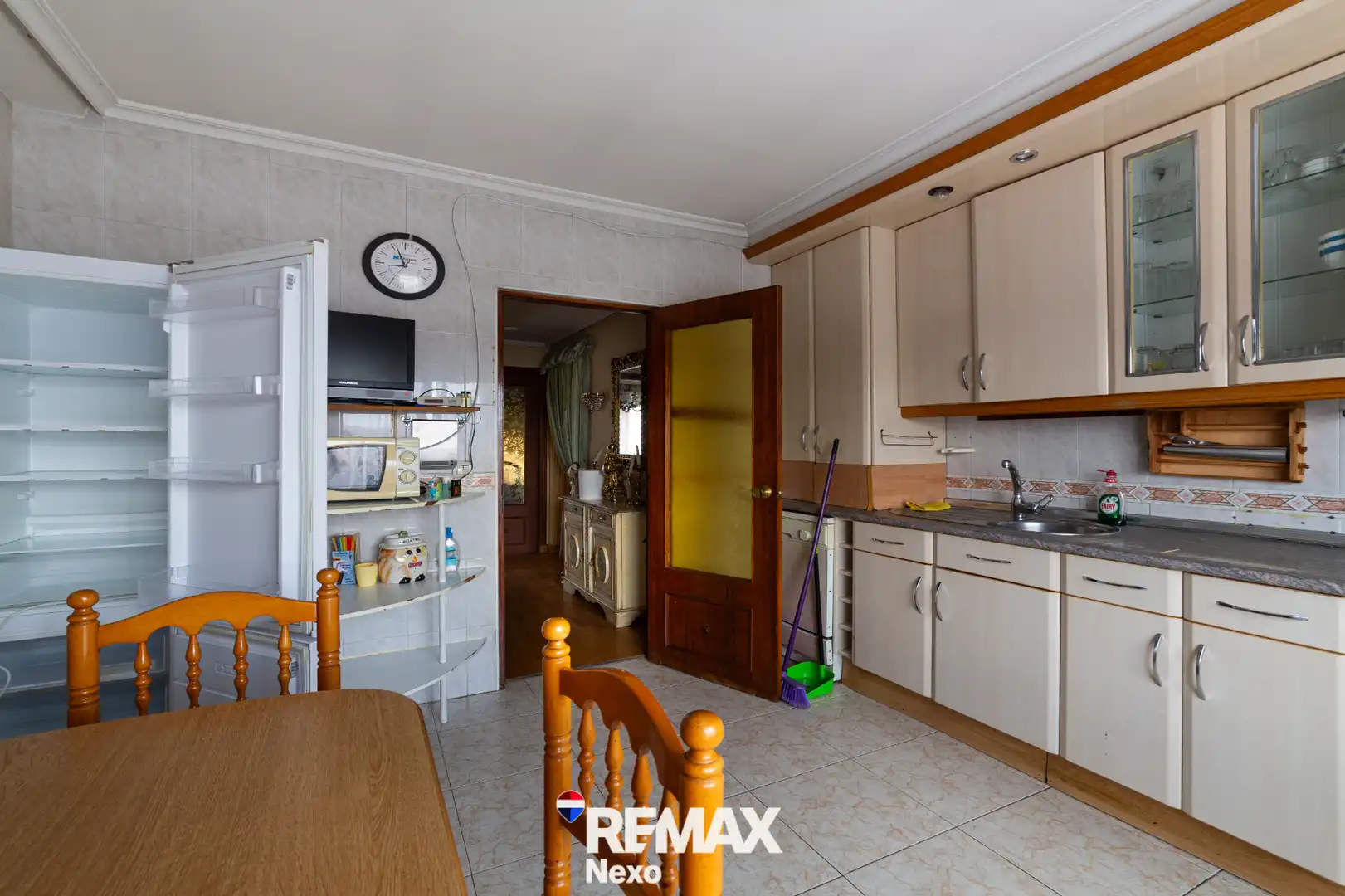 Cocina de Casa adosada en venta en Benavente con Jardín privado, Parquet y Trastero