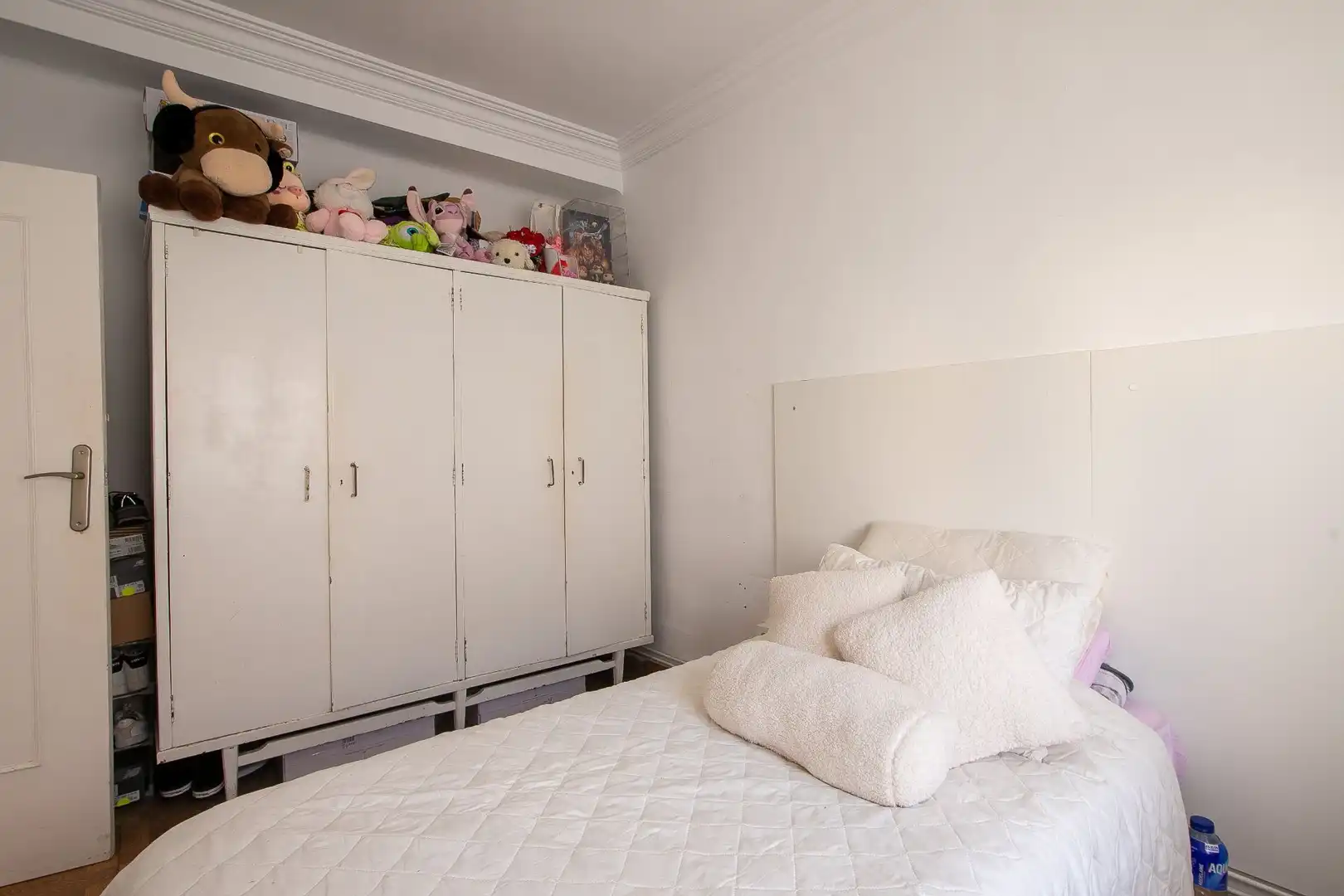 Bedroom of Flat for sale in  Pamplona / Iruña  with Heating, Terrace and Furnished