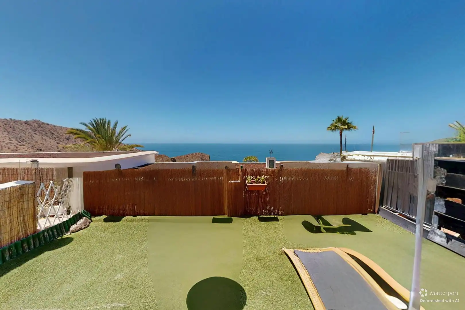 Garden of Flat for sale in Mogán  with Air Conditioner, Heating and Terrace