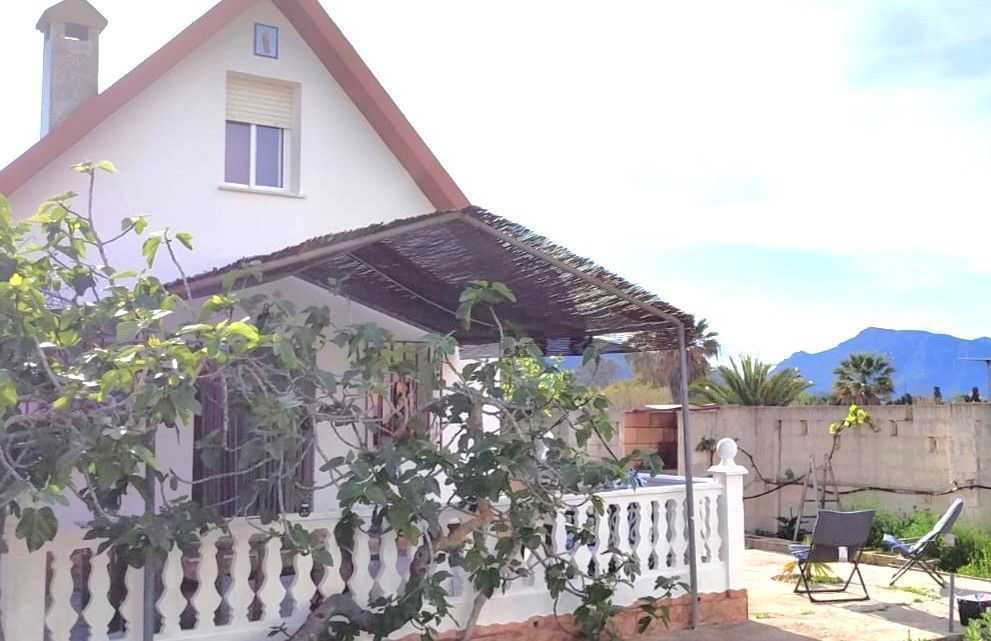 Vista exterior de Finca rústica de lloguer en Xeraco amb Terrassa i Moblat