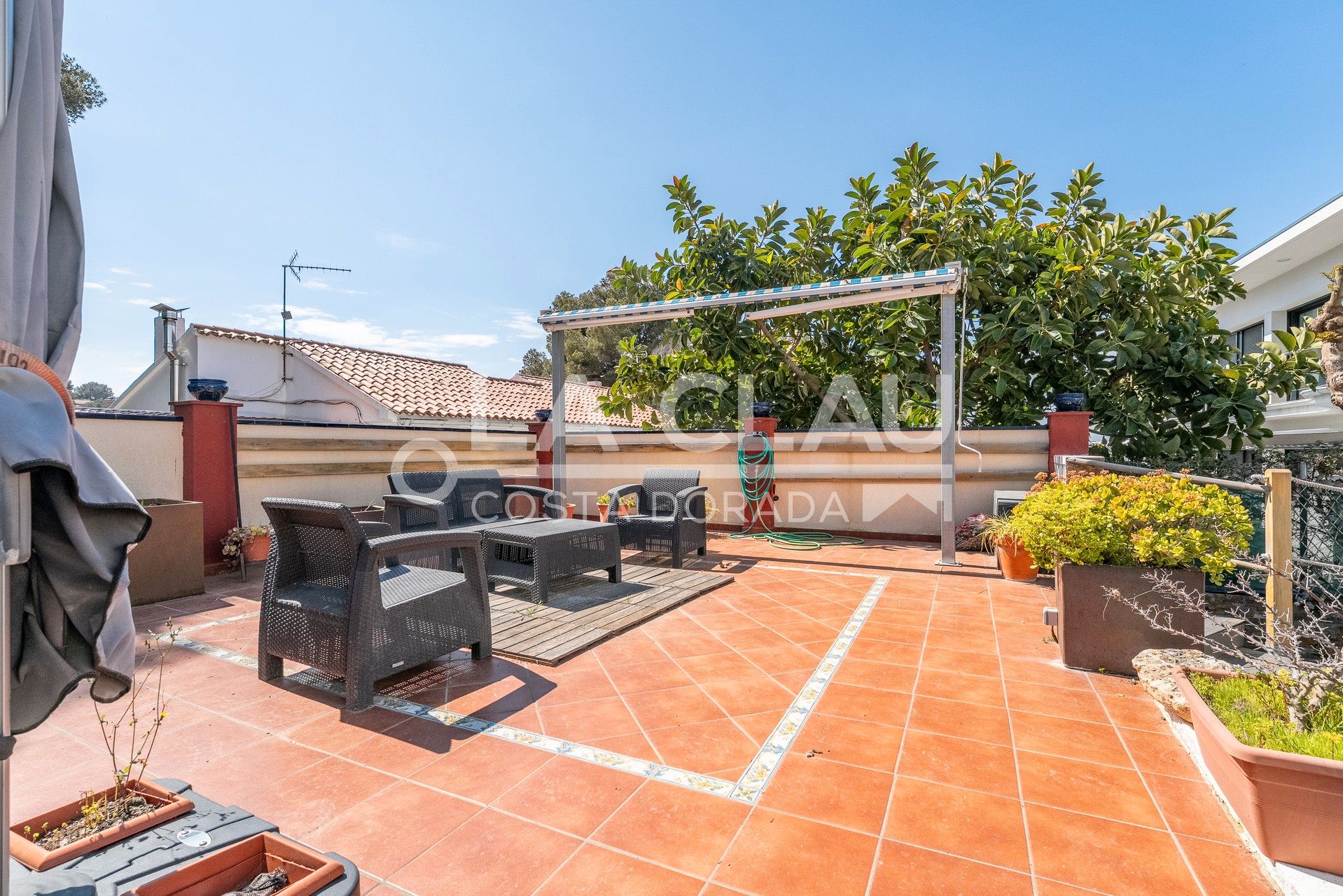 Terrace of Single-family semi-detached for sale in  Tarragona Capital  with Air Conditioner, Private garden and Terrace