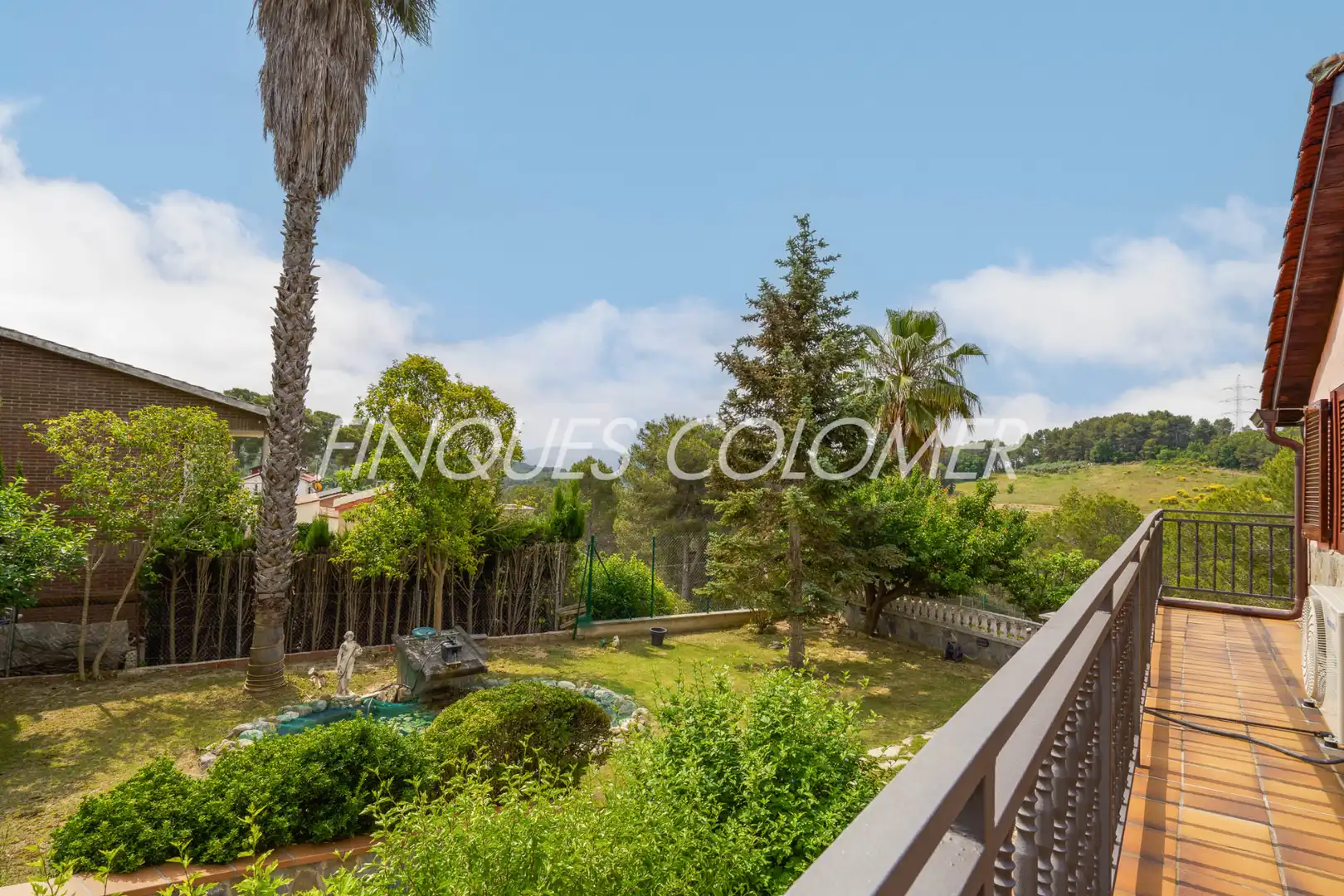 Garden of Houses for sale in Rubí  with Air Conditioner, Private garden and Parquet flooring
