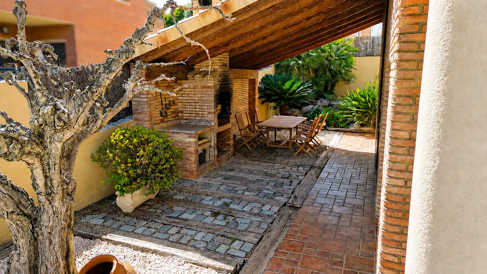 Terrassa de Casa o xalet en venda en Calafell amb Calefacció i Jardí privat