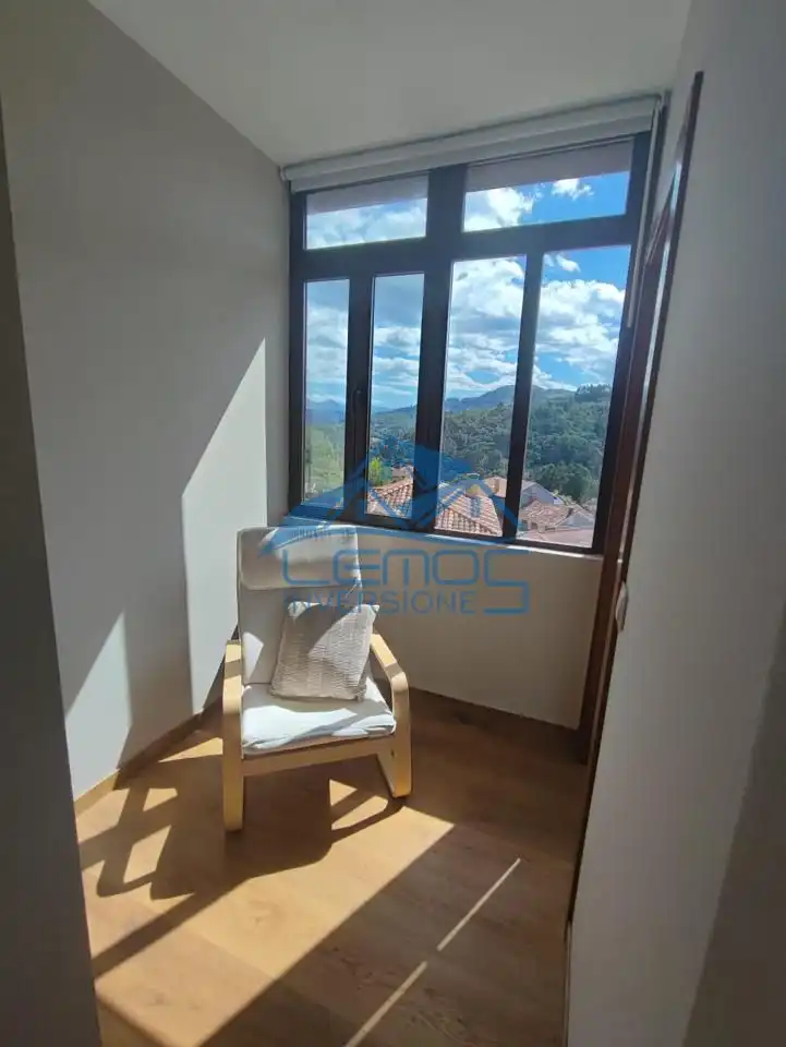 Balcony of Houses for sale in Candamo  with Air Conditioner, Private garden and Terrace