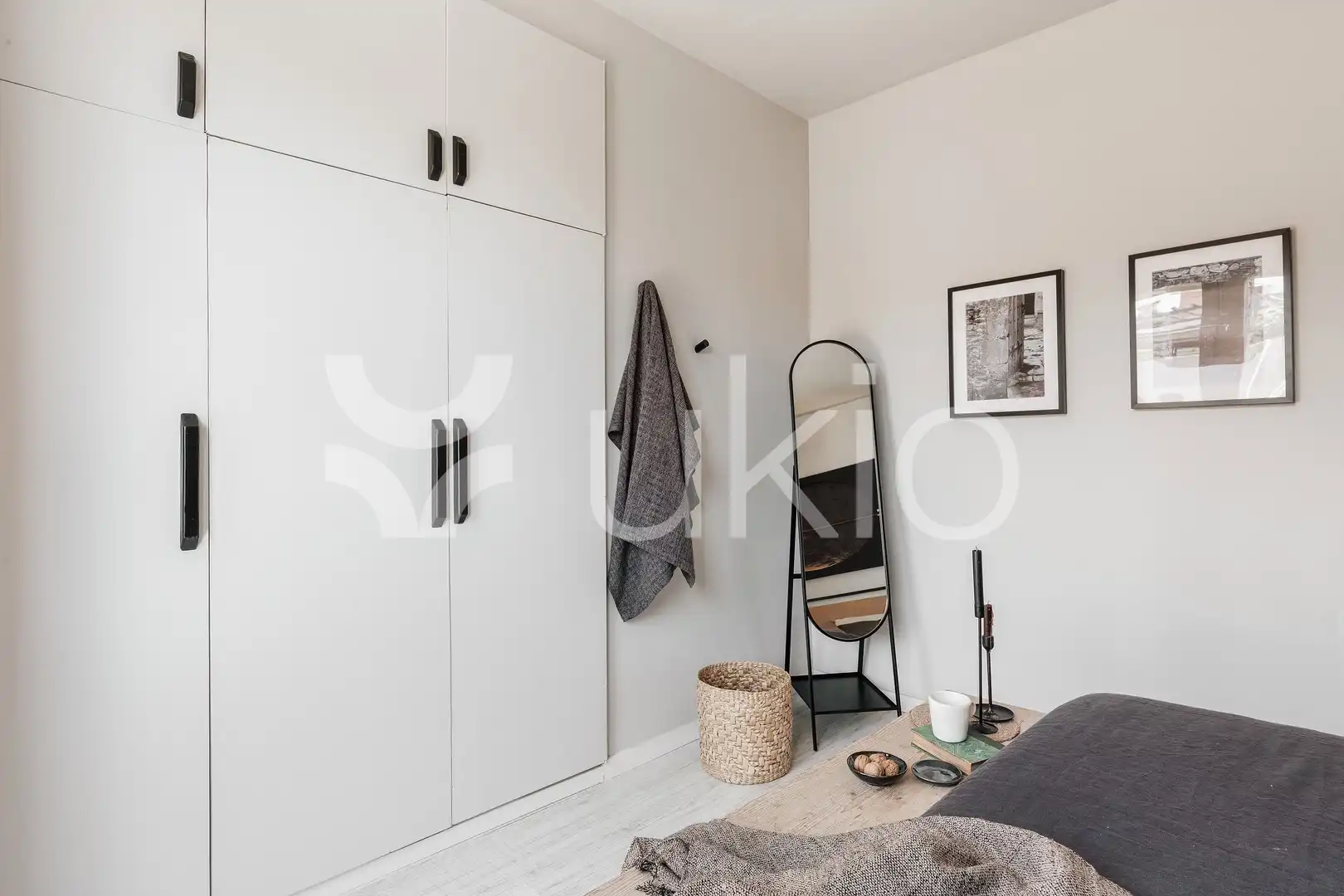 Dormitori de Apartament de lloguer en Barcelona amb Aire condicionat, Calefacció i Terrassa