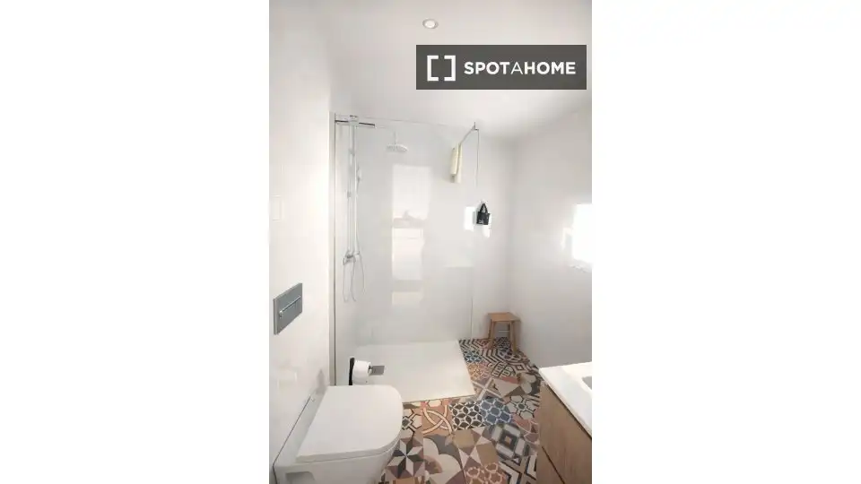 Bany de Apartament per a compartir en Vélez-Málaga amb Aire condicionat, Calefacció i Terrassa