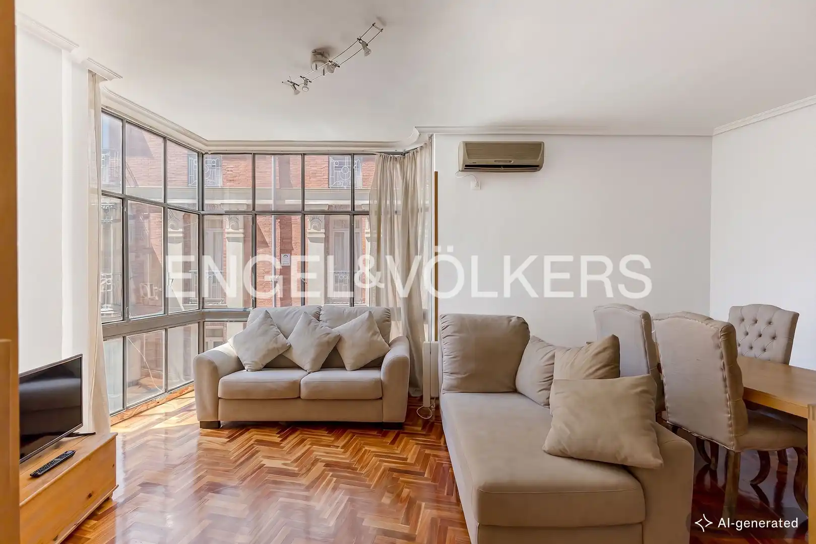 Sala de estar de Piso en venta en Madrid con Aire acondicionado, Calefacción y Parquet