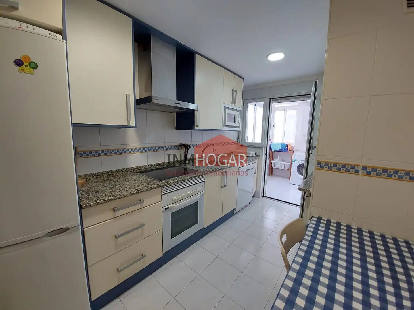 Kitchen of Flat for rent in Ávila  with Heating, Terrace and Furnished