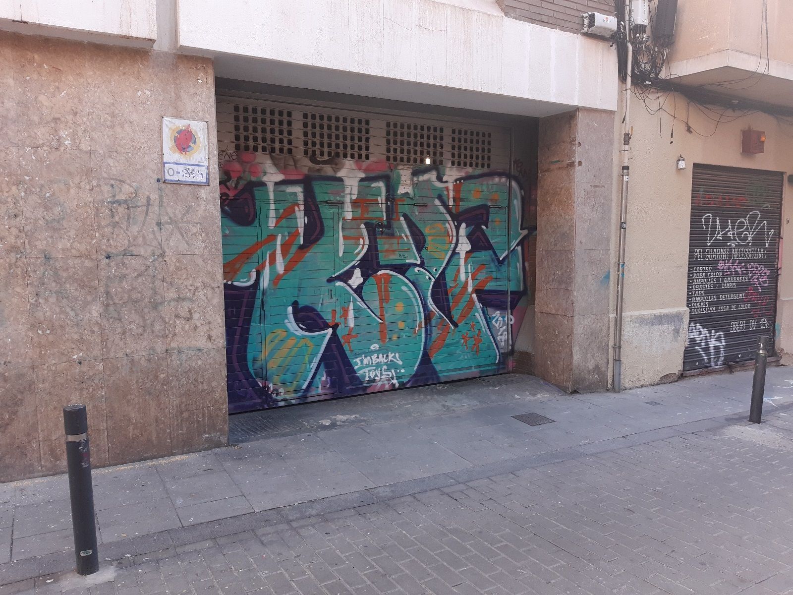 Vista exterior de Garatge de lloguer en  Barcelona Capital