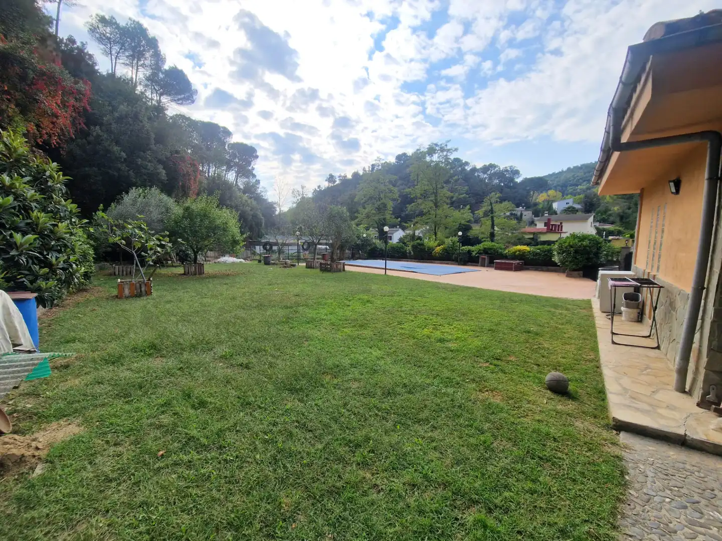 Jardín de Casa o chalet en venta en Hostalric con Aire acondicionado, Calefacción y Jardín privado