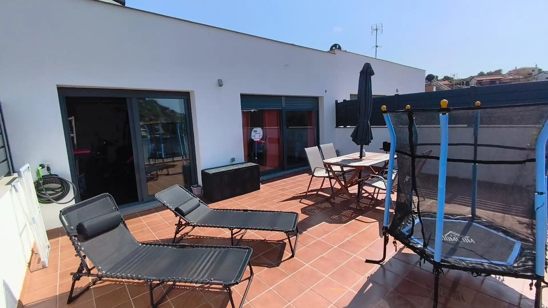 Terraza de Casa adosada en venta en Calafell con Jardín privado, Parquet y Terraza