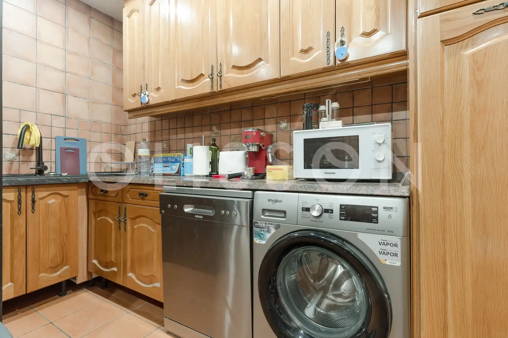 Cocina de Piso de alquiler en Madrid con Aire acondicionado, Calefacción y Terraza