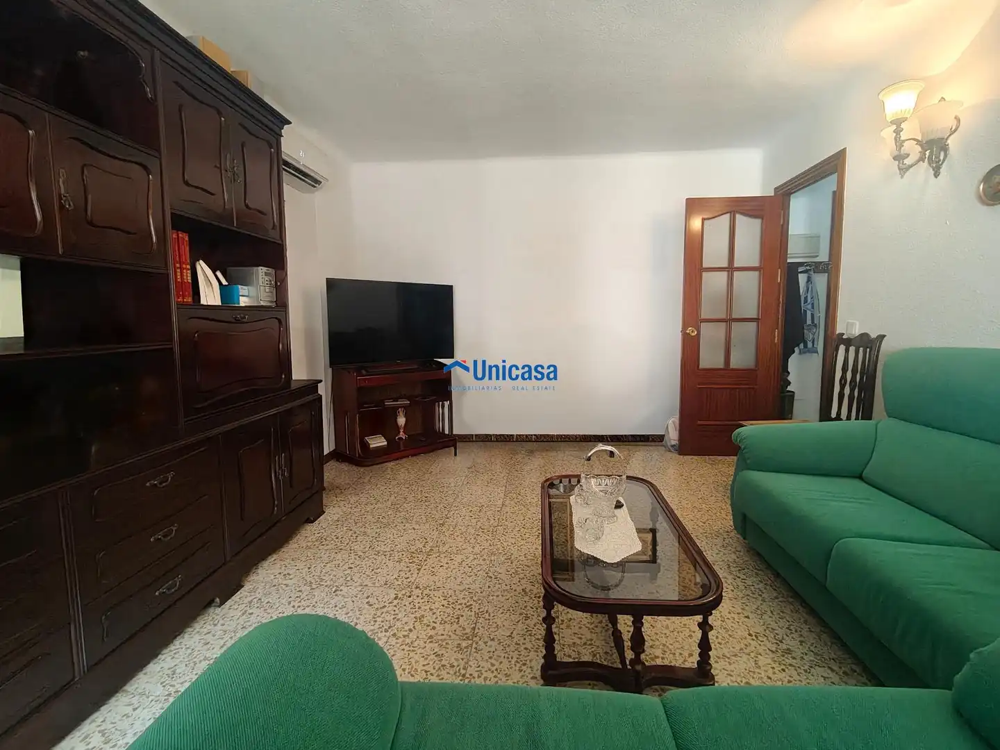 Sala d'estar de Pis en venda en Málaga amb Aire condicionat, Terrassa i Balcó