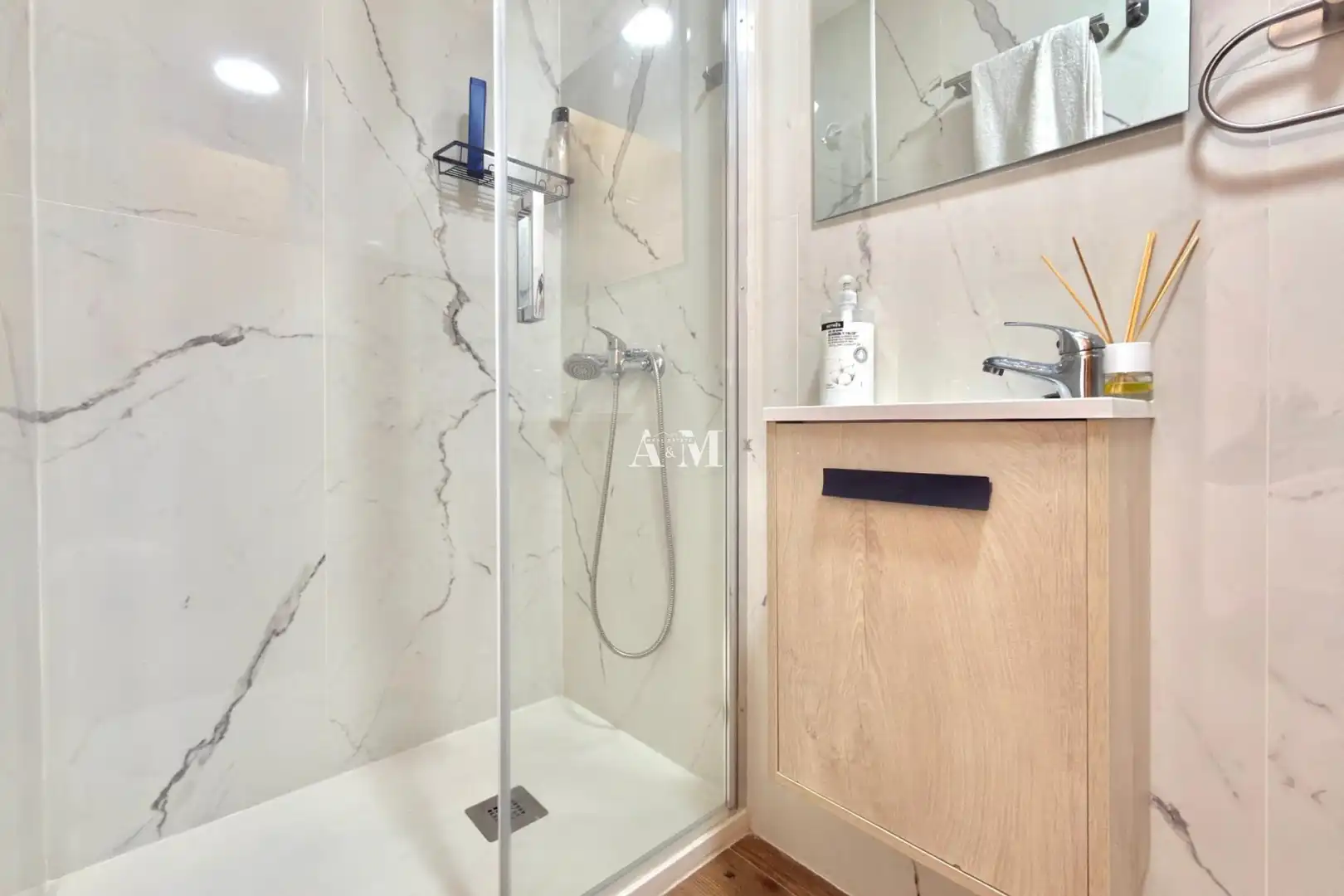 Badezimmer von Wohnung zur Miete in Guardamar del Segura mit Klimaanlage, Heizung und Terrasse