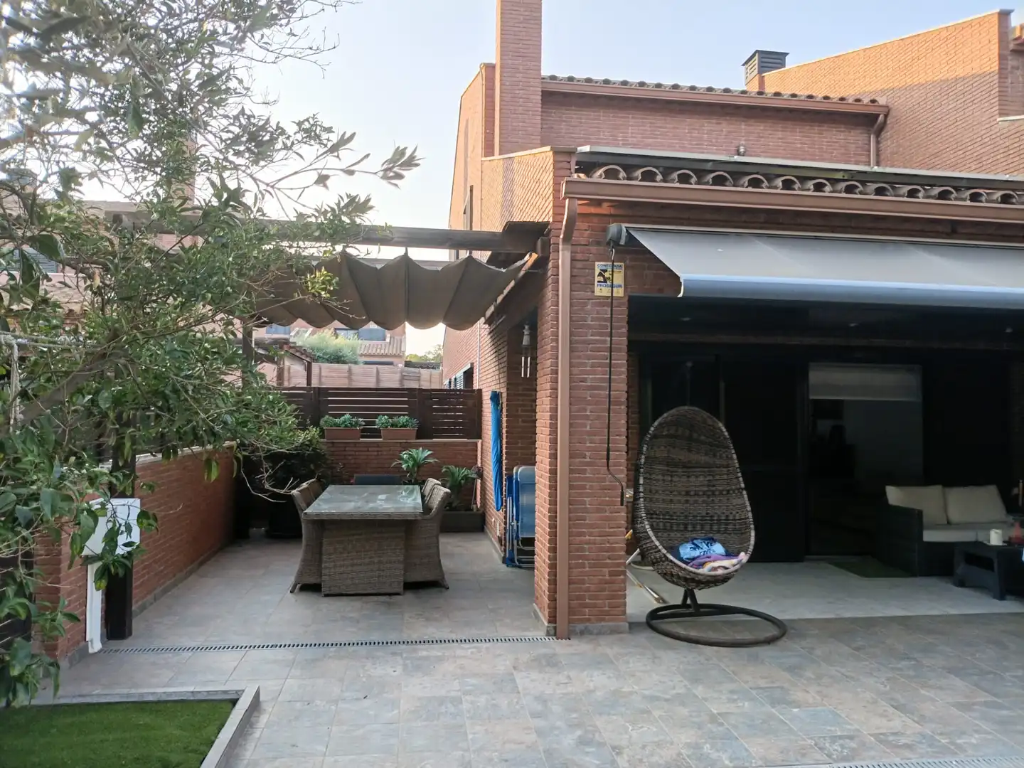 Terrassa de Casa adosada en venda en Cambrils amb Aire condicionat, Calefacció i Jardí privat