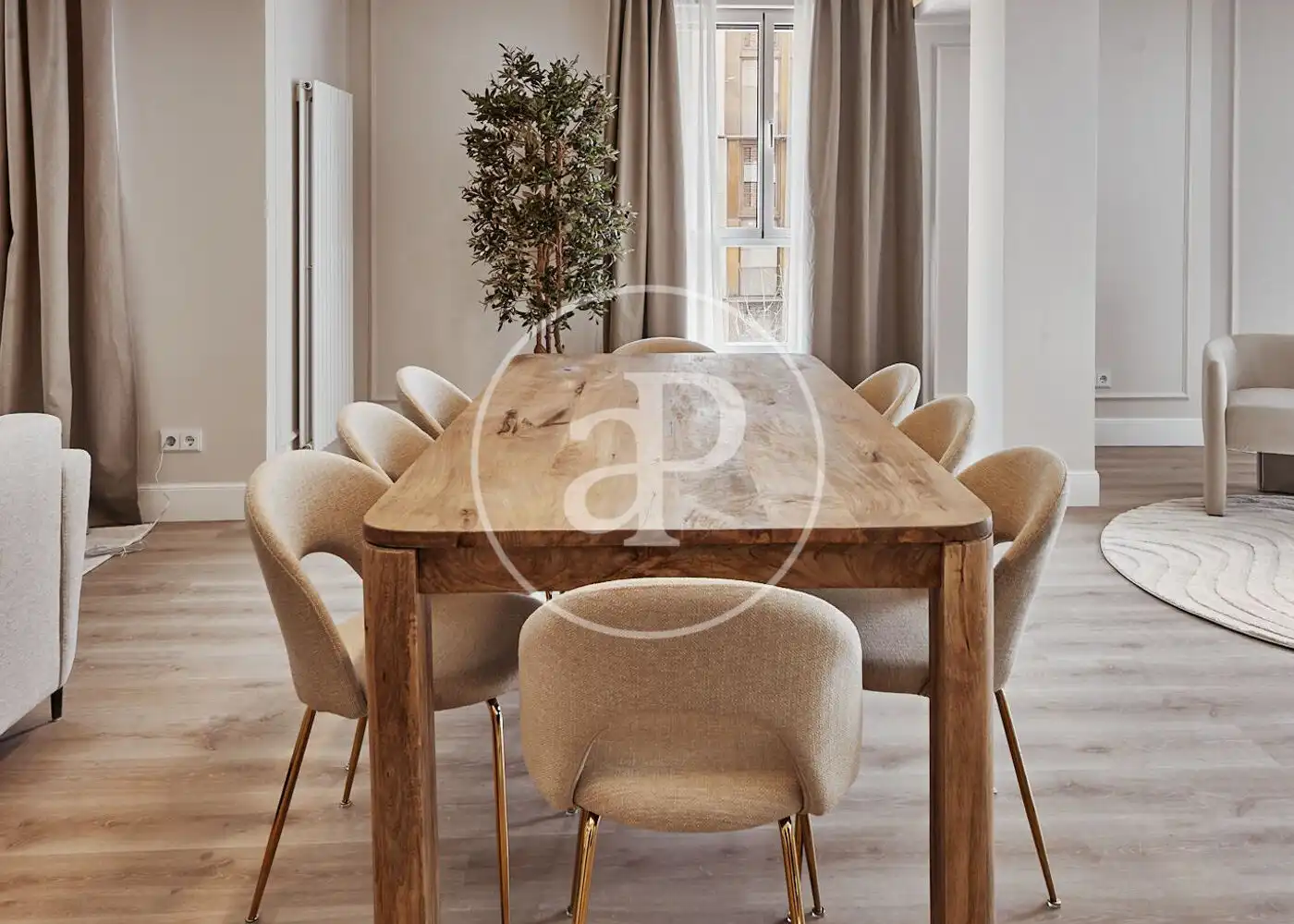 Dining room of Flat for sale in Madrid  with Air Conditioner, Heating and Terrace