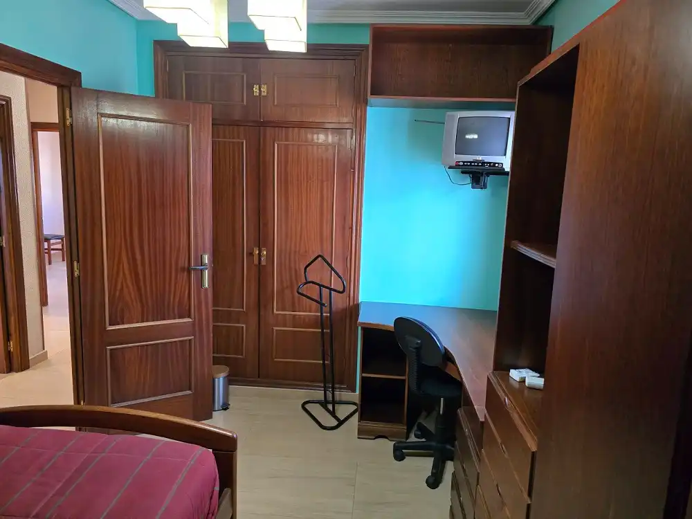 Schlafzimmer von Wohnung zum Verkauf in Brozas mit Klimaanlage, Terrasse und Möbliert