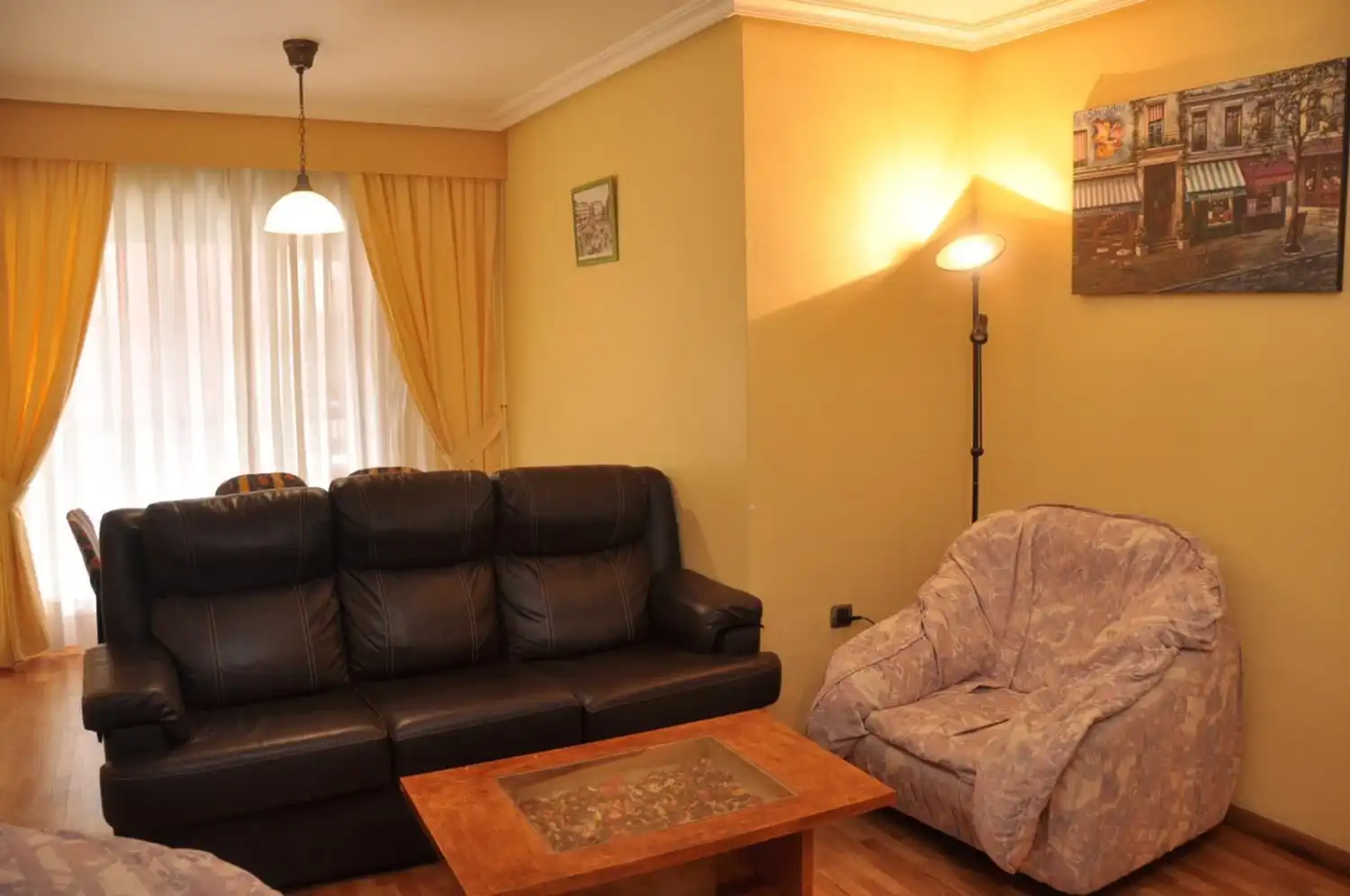 Sala d'estar de Pis de lloguer en Murcia amb Aire condicionat, Calefacció i Moblat