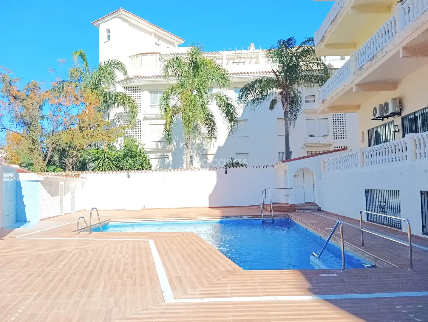 Swimming pool of Apartments for sale in Torremolinos  with Heating, Furnished and Washing machine