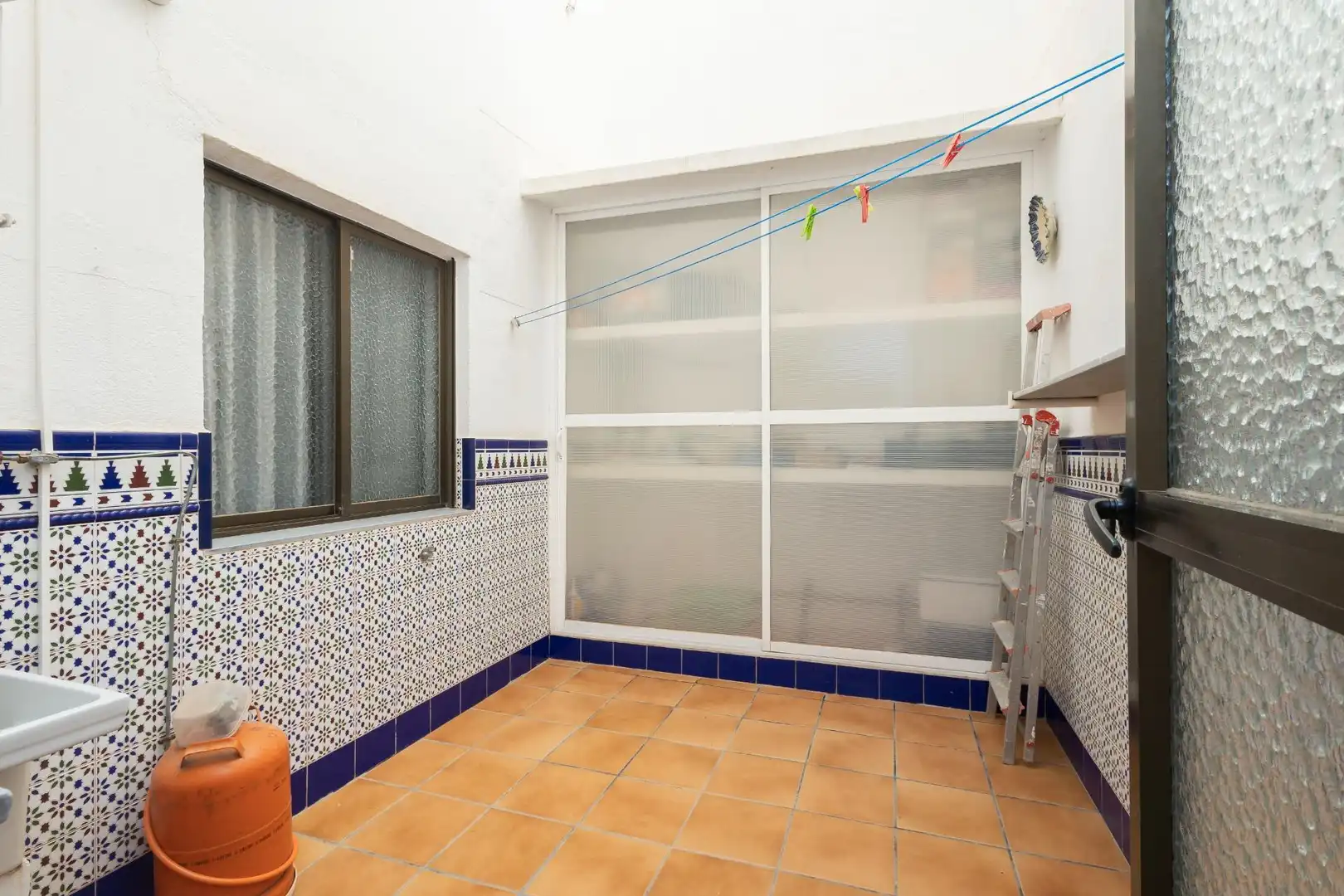 Terrassa de Casa adosada en venda en Roquetas de Mar amb Aire condicionat, Terrassa i Balcó