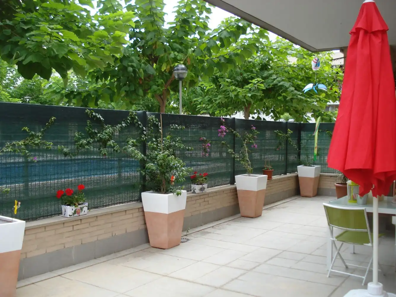 Terrassa de Pis de lloguer en Valencia amb Aire condicionat, Calefacció i Jardí privat