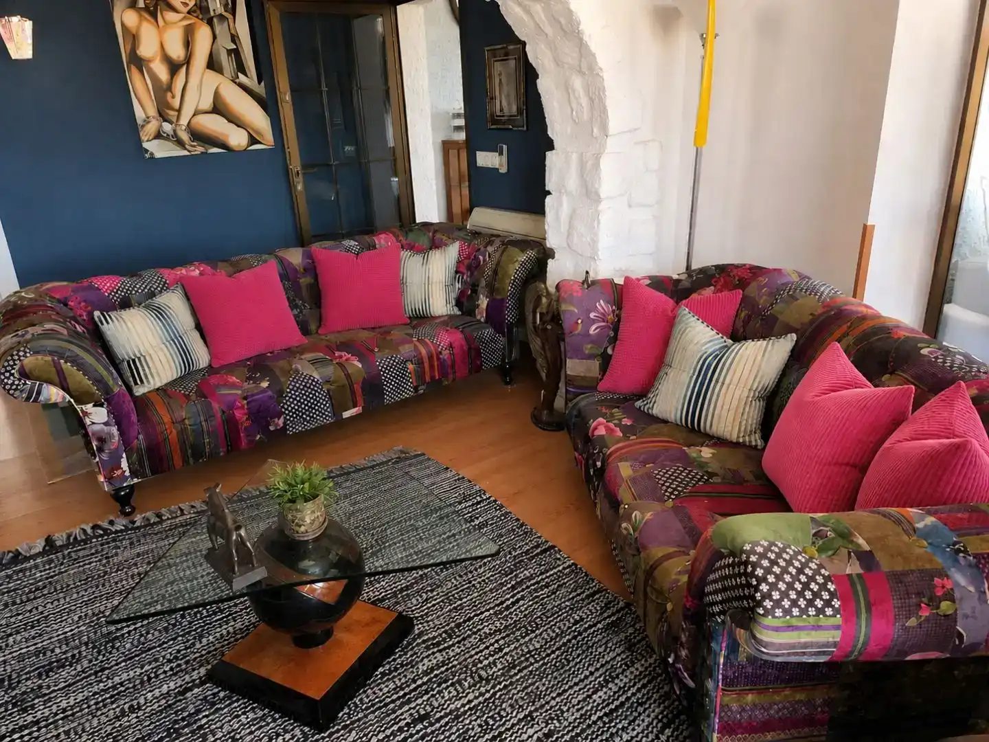 Sala de estar de Casa o chalet en venta en Dénia con Aire acondicionado, Jardín privado y Trastero
