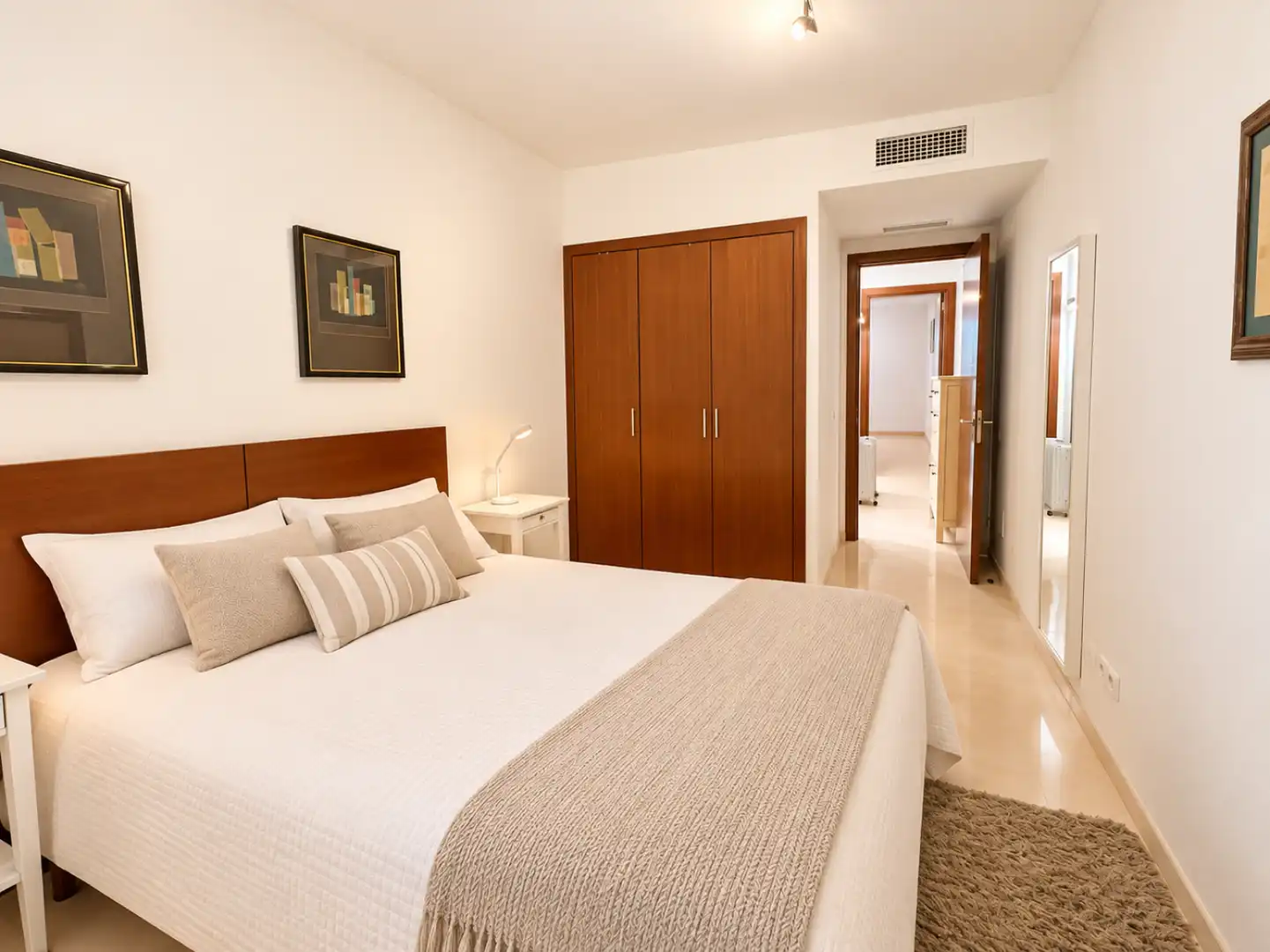 Bedroom of Flat for rent in Colònia de Sant Pere
