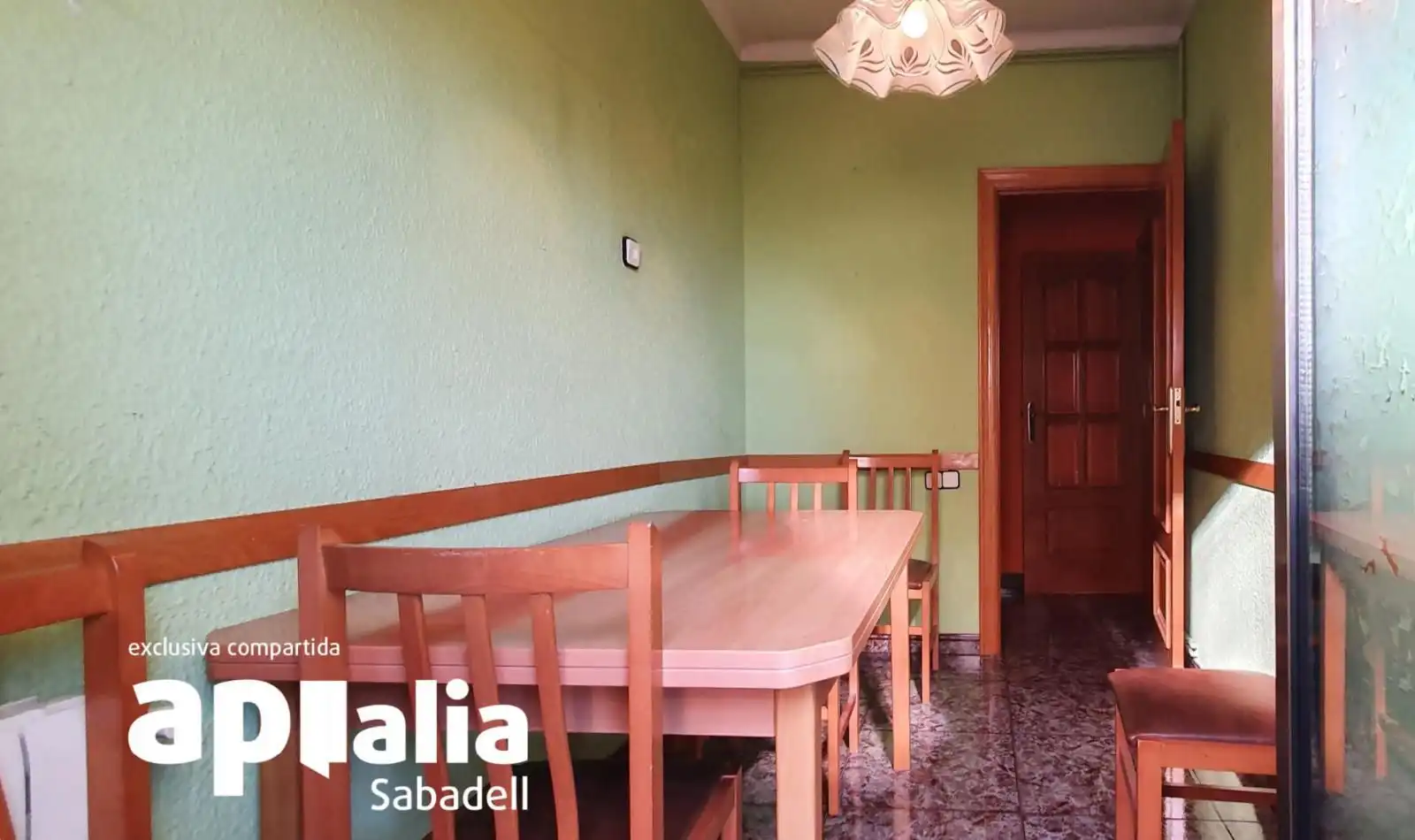 Dining room of Flat for sale in Sabadell  with Heating, Terrace and Balcony