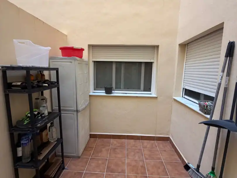 Terrassa de Casa o xalet en venda en El Ejido amb Aire condicionat, Jardí privat i Terrassa