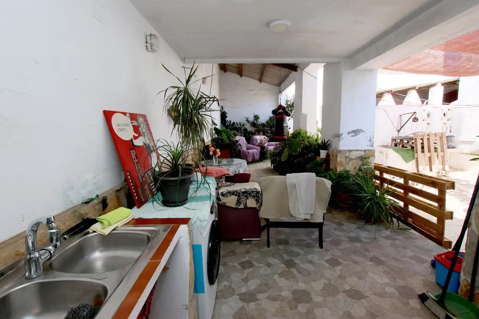 Terraza de Casa o chalet en venta en Montijo con Aire acondicionado