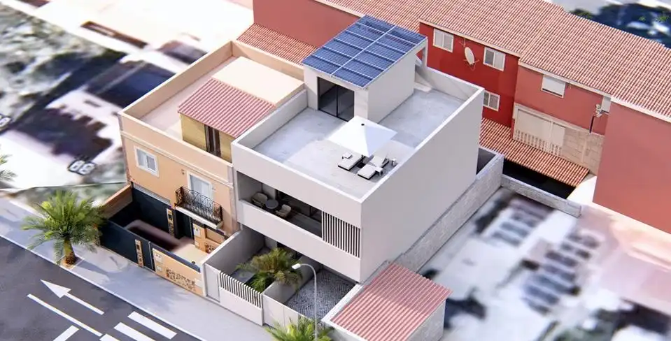 Vista exterior de Residencial en venta en Guía de Isora