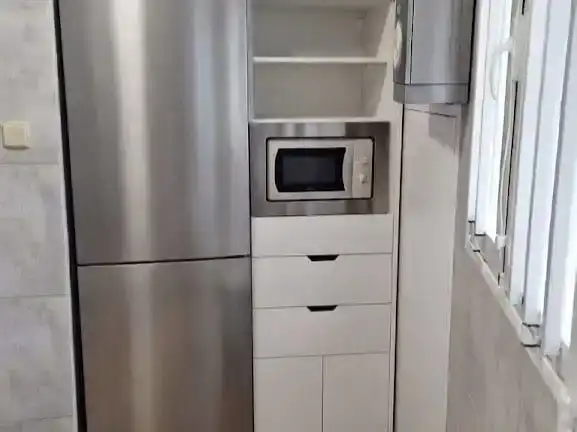 Kitchen of Flat for sale in  Madrid Capital